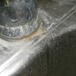 diagnose_hard-water had water on sink faucet