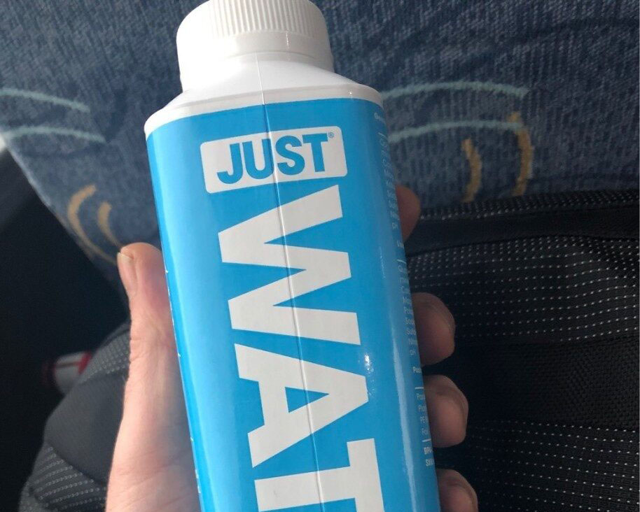 paper water bottle